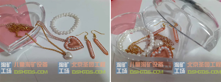 珍珠心形飾套裝制作過程出自淘礦工場(chǎng)