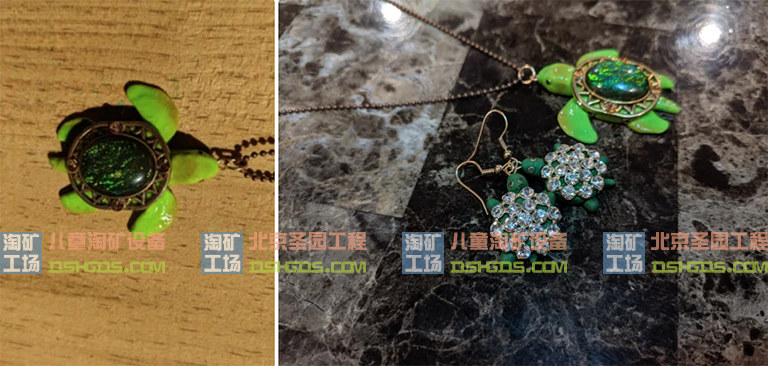 可愛的綠海龜項(xiàng)鏈設(shè)計(jì)制作過程（下）