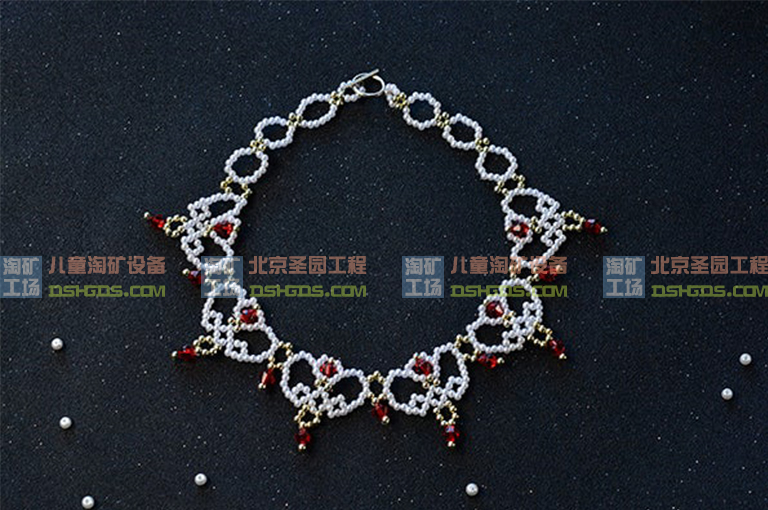 婚禮用優(yōu)雅珍珠項鏈制作教程 1