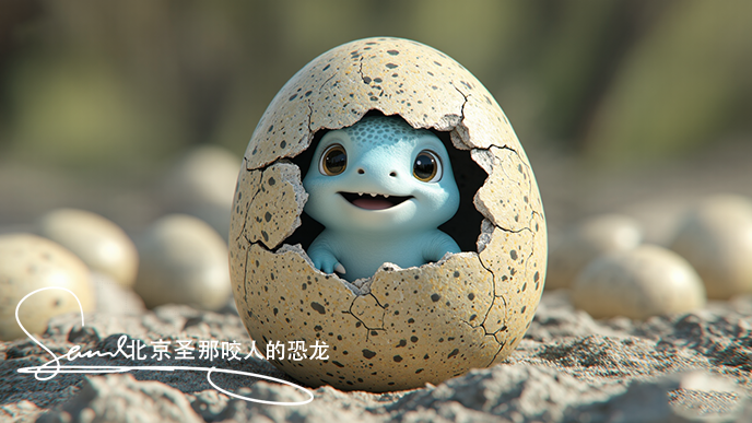 咬人的恐龍融合教育與娛樂(lè)為一體
