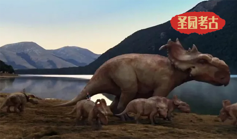 恐龍考古模型