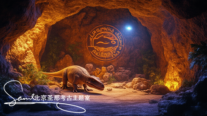 16x9_這張圖片呈現(xiàn)了一個(gè)充滿趣味的室內(nèi)考古場(chǎng)景__周圍墻壁有假山裝飾_.png